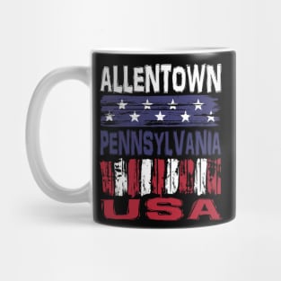 Allentown Pennsylvania USA T-Shirt Mug